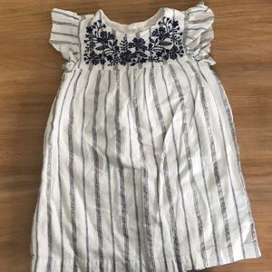 Baby Gap beautiful ruffle sleeve dress 4T